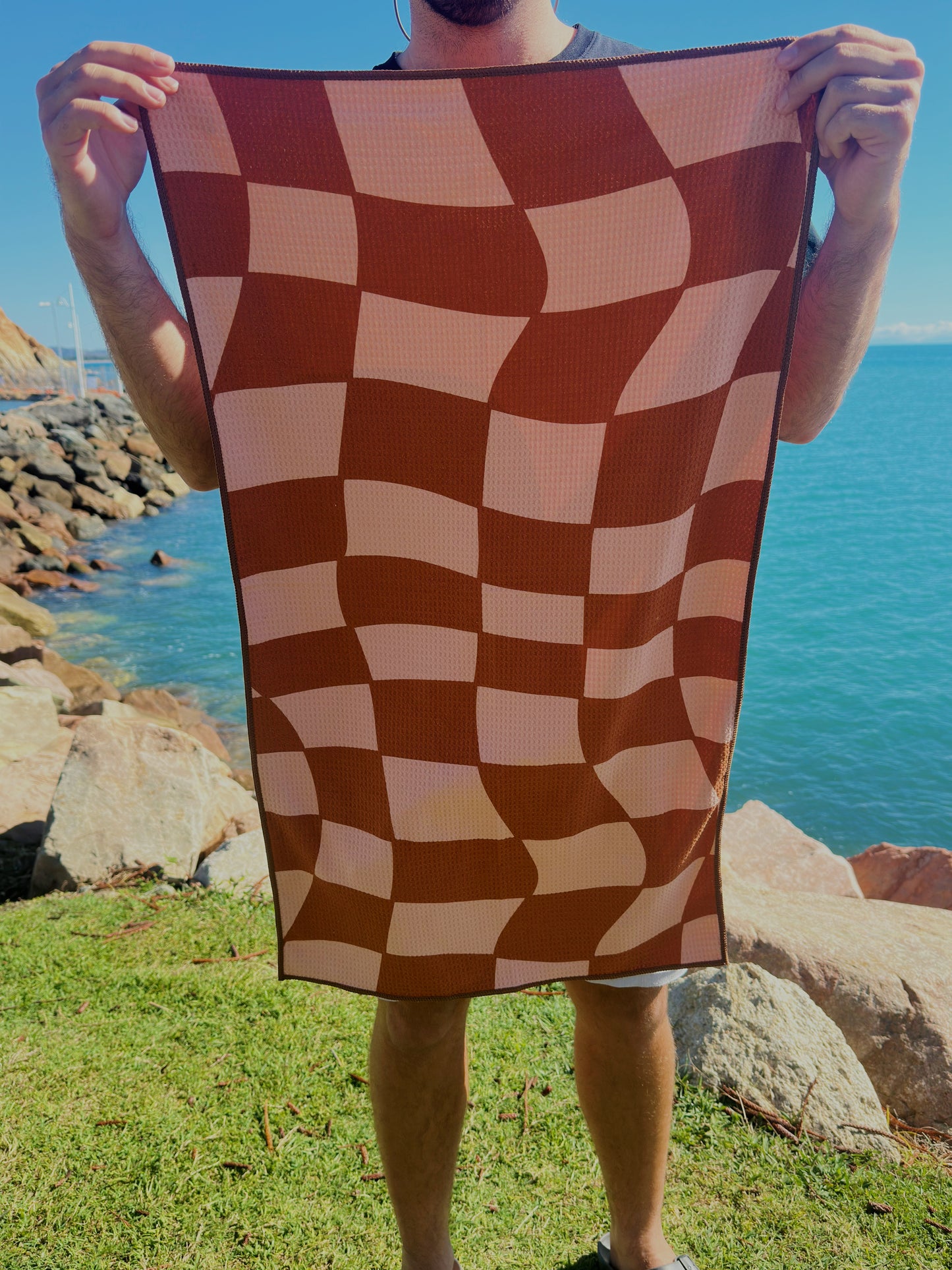 SPORTS TOWEL: CHECKERS