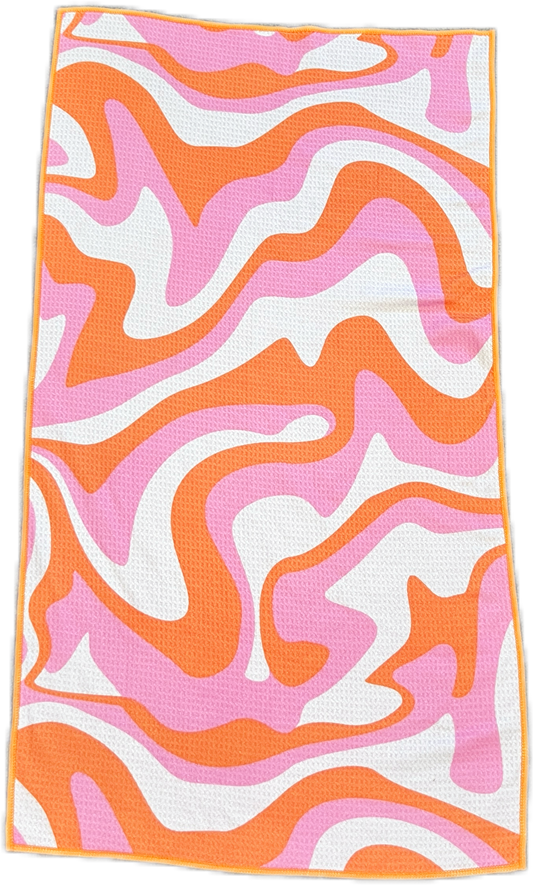 SPORTS TOWEL: 70s TWIRL